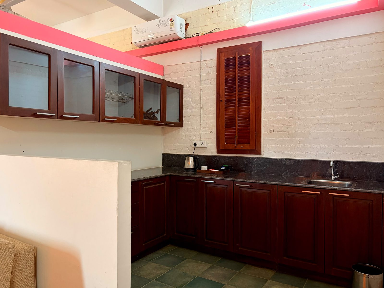 Tharavadu I kitchenette counter